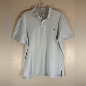 Penguin Men’s Golf Polo Shirt Light Blue Size XL